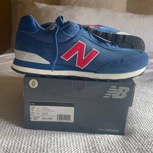 New Balance Navy and Crimson Athletic Shoes